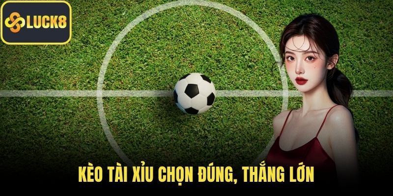Kèo tài xỉu chọn đúng, thắng lớn